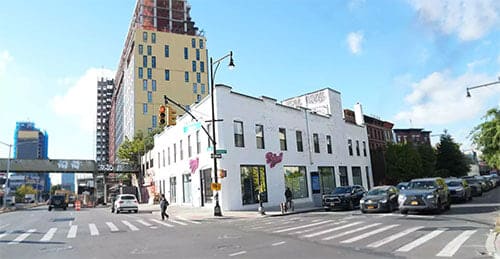Beleaf Brooklyn dispensary storefront at 1077 Atlantic Avenue