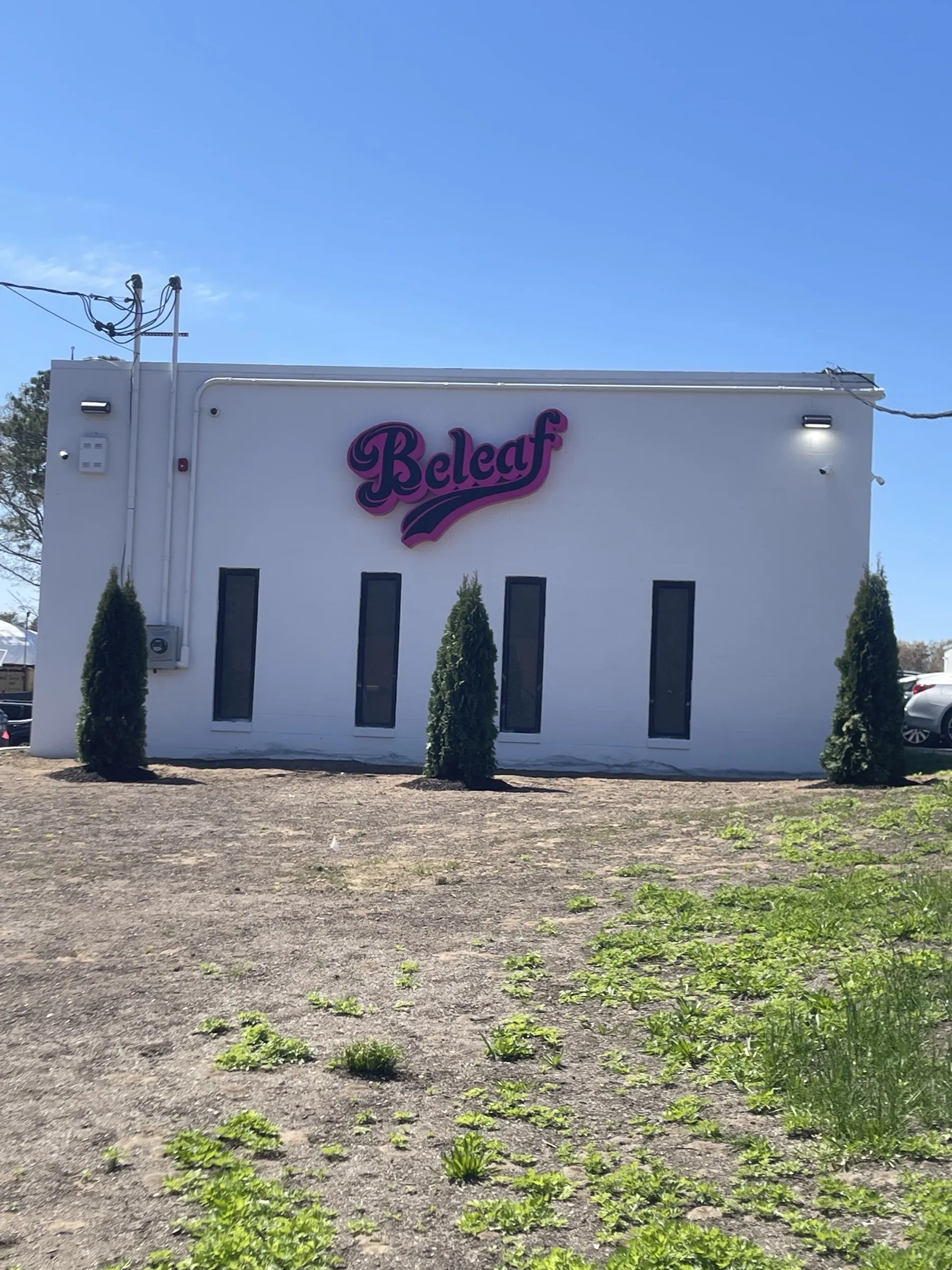 Beleaf Medford dispensary storefront on Middle Island Road