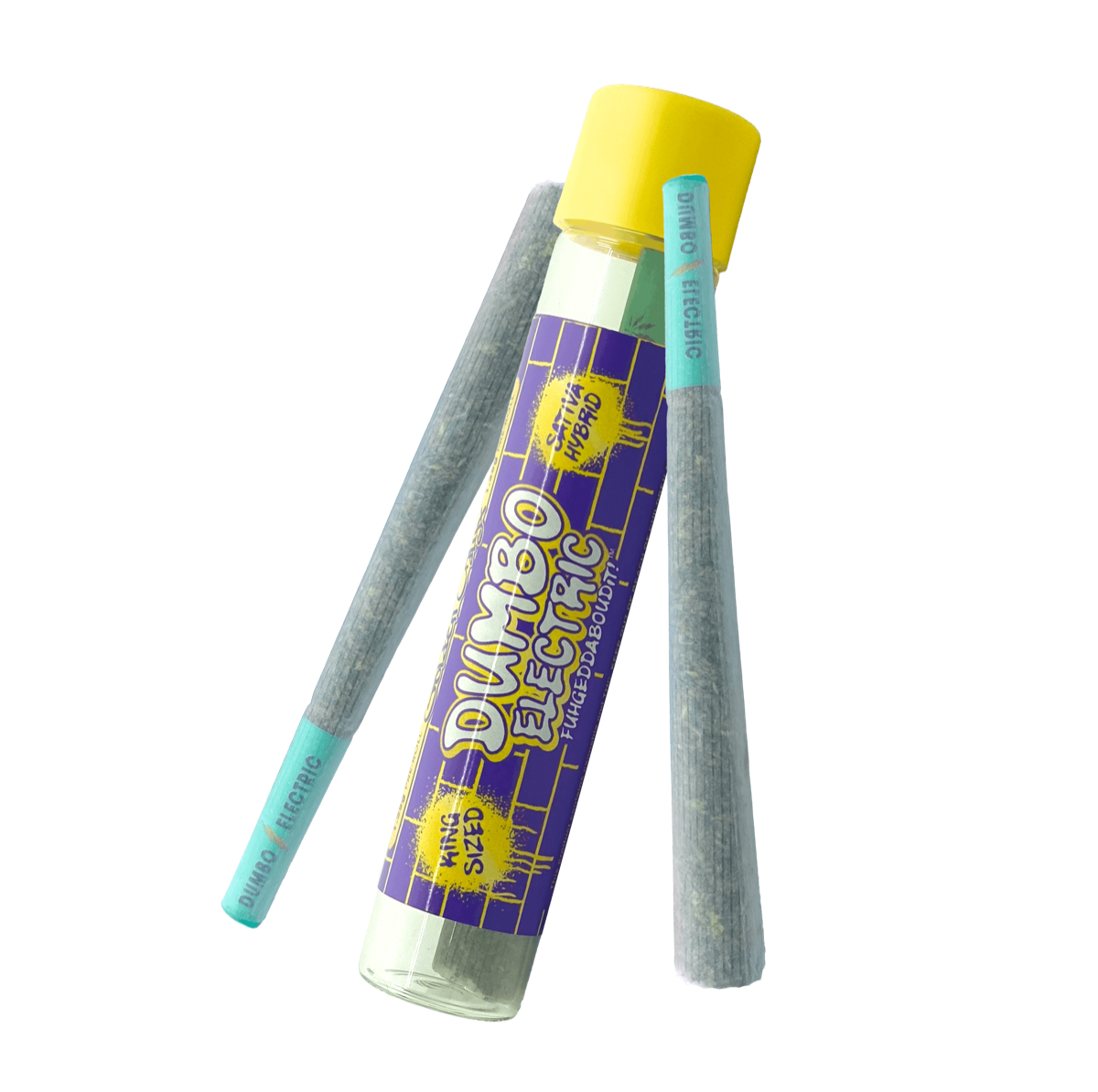 Dumbo Electric king-size sativa-hybrid pre-rolls available at Beleaf NY