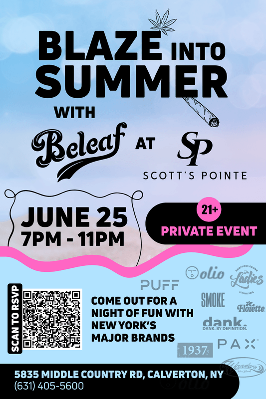 Blaze Into Summer With Beleaf at Scott’s Pointe!